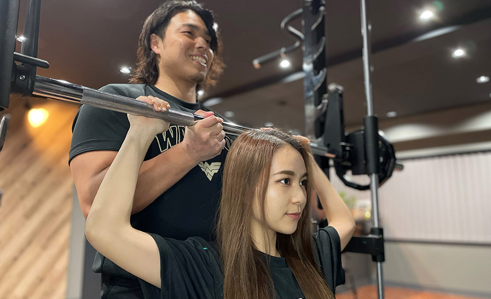 トレーナーの質に<br>自信があります
